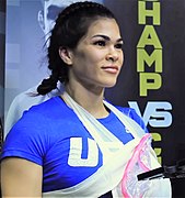 Mixed martial artist Rachael Ostovich‎