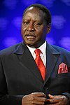 Den siddende præsident Uhuru Kenyatta og den fremmest udfordrer Raila Odinga.