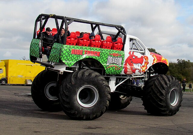 Red Dragon Monster Truck Rides