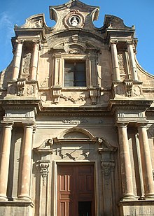 Facade of church Regalbuto Chiesa Maria SS della Croce.JPG