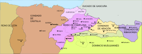Reino de Pamplona Sancho III.svg