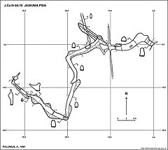 Plan jaskini