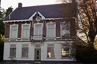 Heerle Village in North Brabant, Netherlands