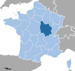 موقعیت در کشور فرانسه