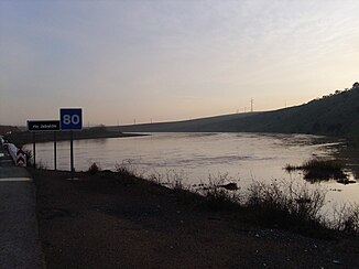 Podul peste Jabalón (puente de Caracuel)