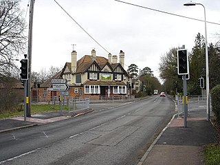 Burghfield Village and civil parish in England