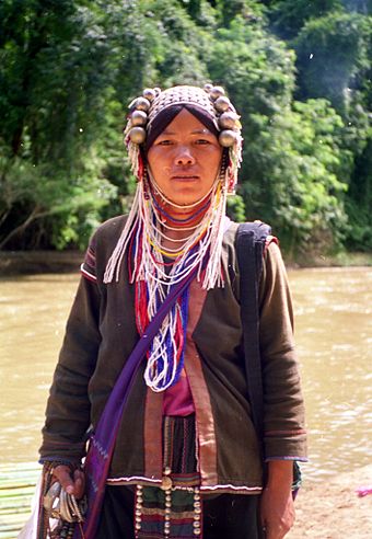 Ethnic woman, northern Thailand