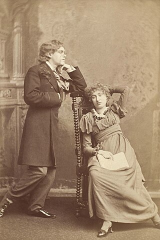 Rowland Buckstone and Cissy Grahame in the revival of F. C. Burnand's The Colonel