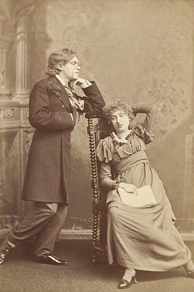 File:Rowland Buckstone and Cissy Grahame in the revival of F. C. Burnand's The Colonel.jpg