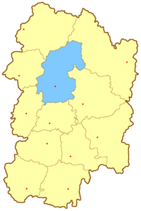 Рязанский уезд на карте
