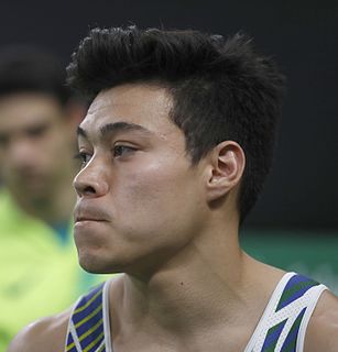 Sérgio Sasaki Brazilian artistic gymnast