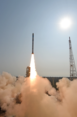 <span class="mw-page-title-main">SSLV-D2</span> Second launch of the Indian Small Satellite Launch Vehicle