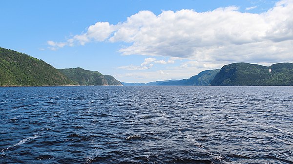 Saguenay River, inside the Saguenay–St. Lawrence Marine Park