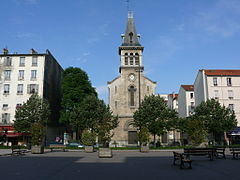 L'Église Sainte-Geneviève de la Plaine.