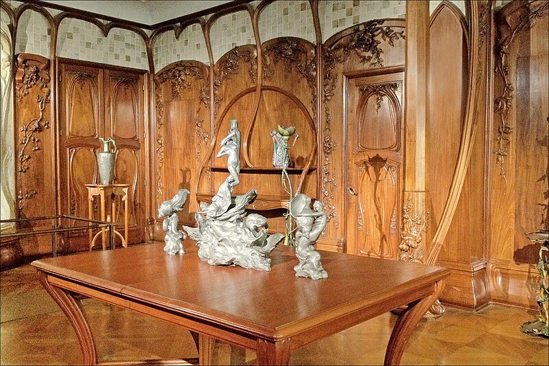 File:Salle à manger de la propriété Bénard par Alexandre Charpentier (Musée d'Orsay) (6691943103).jpg