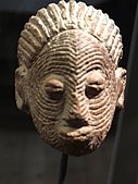 Sao culture, head. Terracotta, Woutio, Cameroon. Museum de La Rochelle.jpg