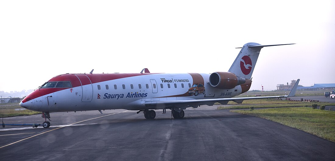 Flugunfall einer Bombardier CRJ200 der Saurya Airlines in Kathmandu