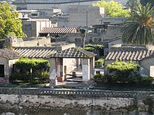 A view of Herculaneum