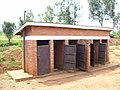 School pit latrine