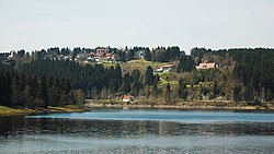 Oker Barajı'ndan görülen Schulenberg