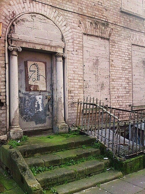 Seán O'Casey's childhood home. Upper Dorset Street, Dublin