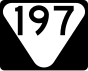 State Route 197 işareti