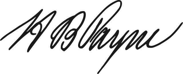 signature de Henry B. Payne