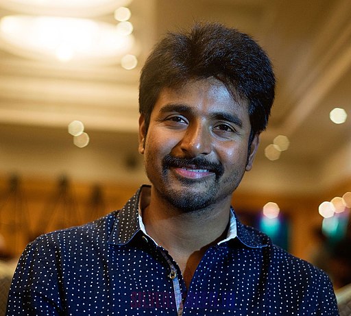 Sivakarthikeyan at Maan Karate Success Meet (cropped)