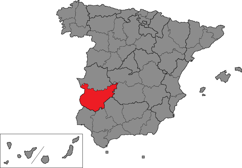 File:SpanishCongressDistricts(Badajoz).png