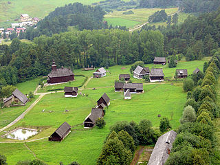 Open-air museum museum that exhibits collections of buildings and artifacts out-of-doors