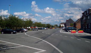 Parking des véhicules.