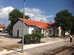 Unešić vasútállomása