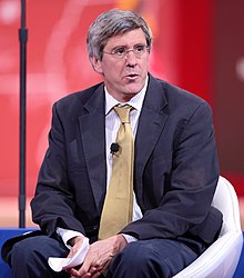 Stephen Moore at the 2015 Conservative Political Action Conference Stephen Moore at the 2015 Conservative Political Action Conference (CPAC) in National Harbor, Maryland.jpg