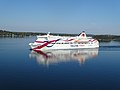 Tallink Baltic Queen aan de scherenkust van Stockholm