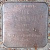 Stolperstein Hansastraße 36 (Lina Löwenthal), Hamburg-Harvestehude.JPG