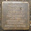 Stolperstein Johnsallee 50 (Franziska Simmonds), Hamburg-Rotherbaum.JPG