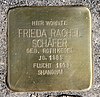 Stolperstein Markgrafenstr 19a (Kreuz) Frieda Rachel Schäfer.jpg