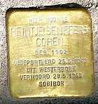 Stolperstein für Heintje Seijffers-Cohen