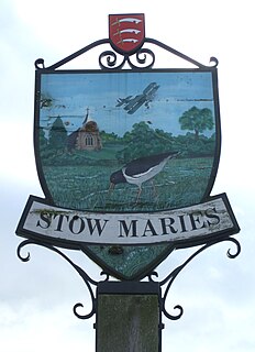 <span class="mw-page-title-main">Stow Maries</span> Human settlement in England