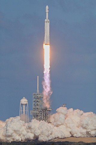 <span class="mw-page-title-main">Falcon Heavy test flight</span> First successful launch attempt of Falcon Heavy rocket