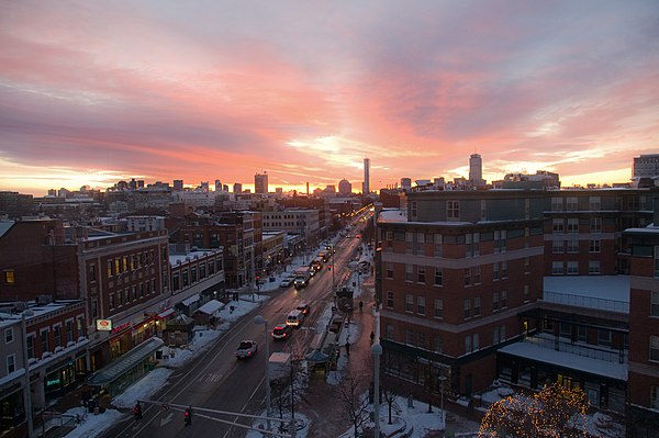 Image: Sunrise over Central Square