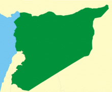 جمہوریہ سوریہ کے لیے تجویز کردہ علاقہ
