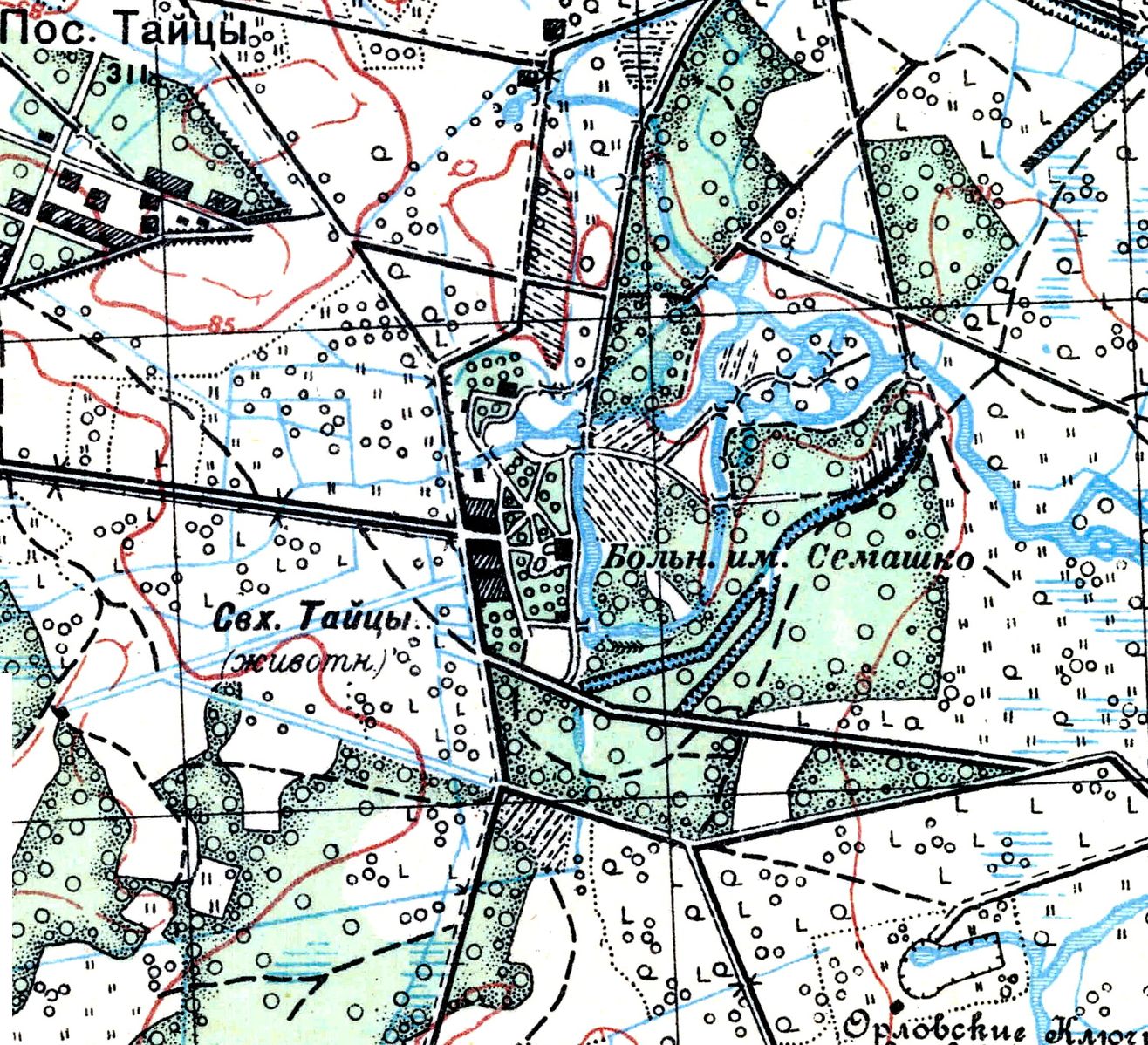 Тайцы спб карта