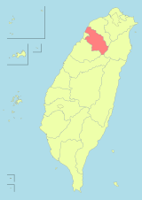 Taiwan ROC political division map Hsinchu County.svg