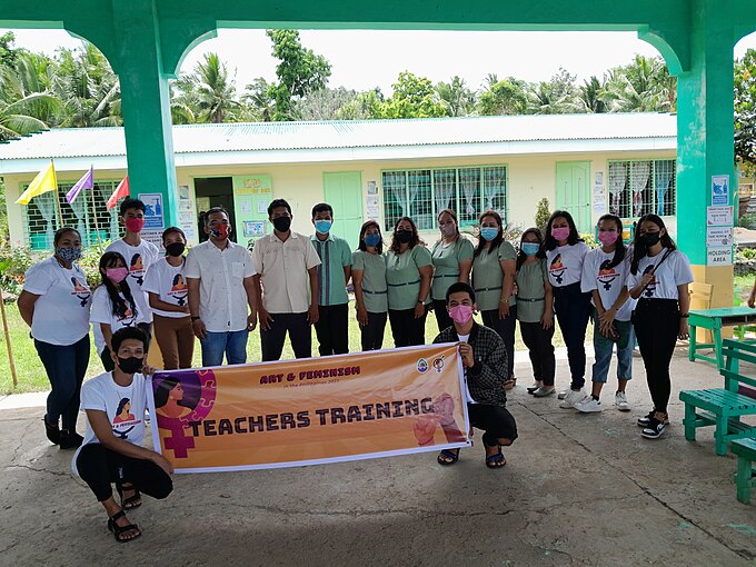 Teachers training in bislig elementary school