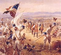 The Victory of Montcalms Troops at Carillon by Henry Alexander Ogden.JPG