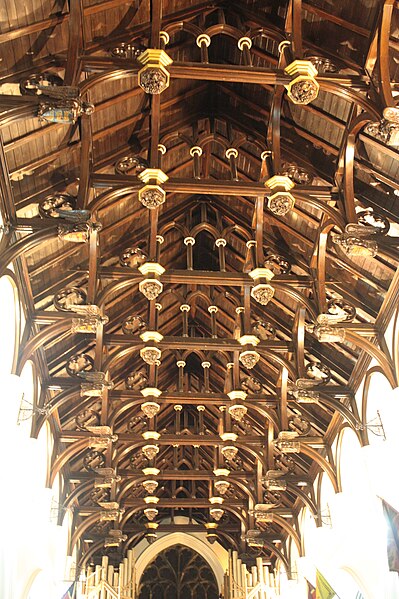 File:The hammerhead timber ceiling of South Leith Parish Church.jpg