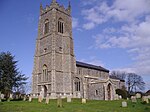 Church of St Mary The parish church of Saint Mary, Northrepps, 30th March 2009.JPG