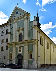 View from ul. Św.  Tomasza