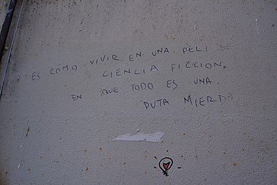 Spanish-language graffiti in Spain - Category:Words and phrases Spanish-language profanity - Category:Words and phrases